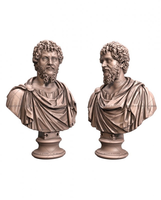 Lucius Septimius Severus, 3d models (stl)