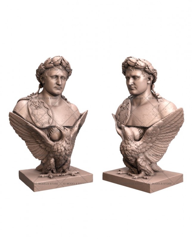 Napoleon, 3d models (stl)