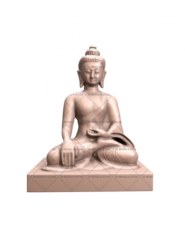 Buddha, 3d models (stl)