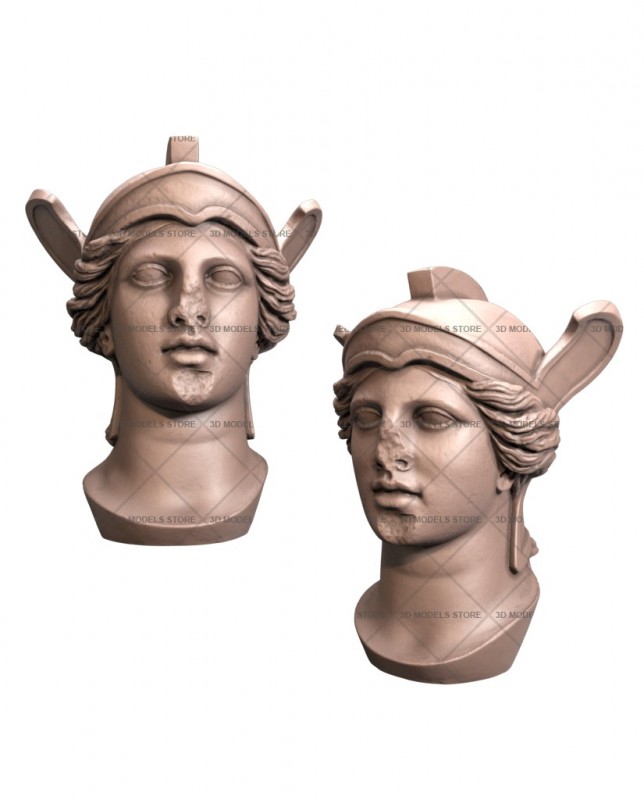 Athena Parthenos, 3d models (stl)