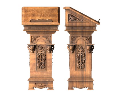 Lectern, 3d models (stl)