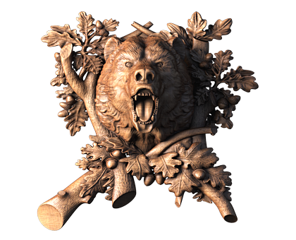 Bear, 3d models (stl)