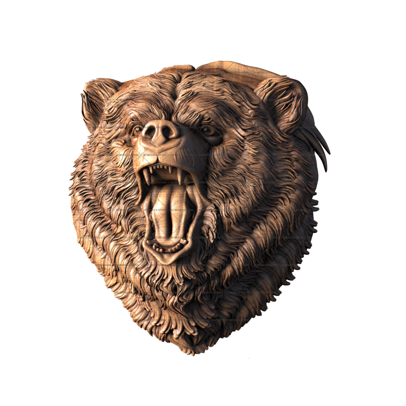 Bear, 3d models (stl)