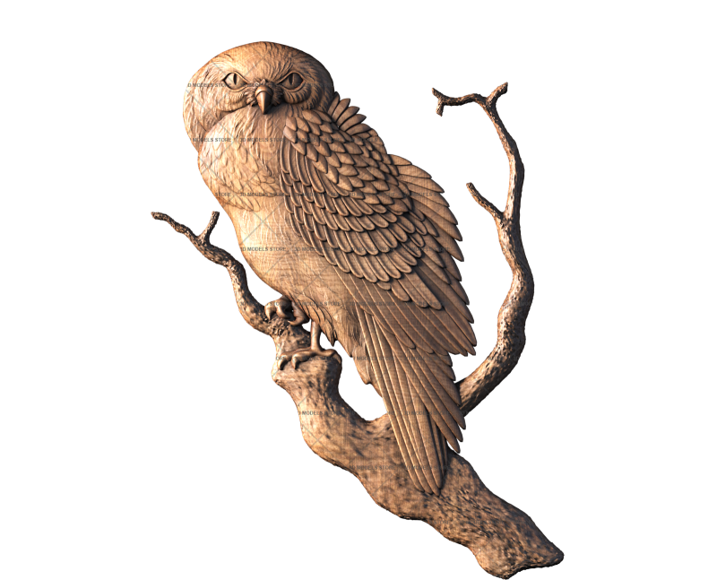 Owl, 3d models (stl)