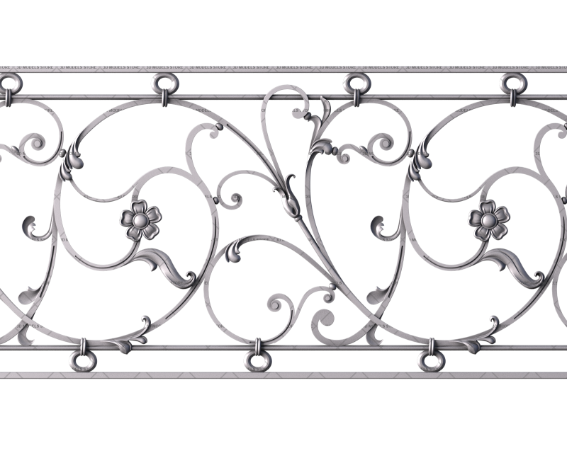 Fence, 3d models (stl)