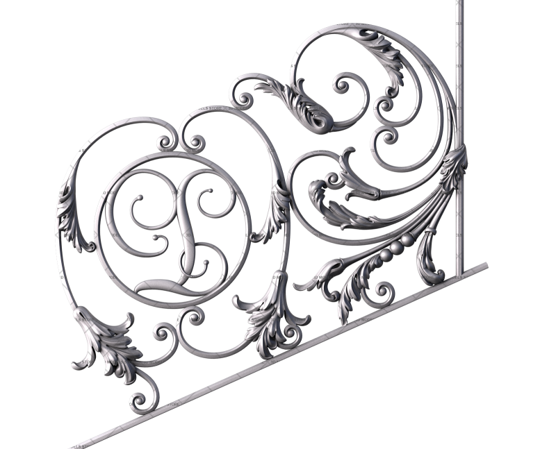 Fence, 3d models (stl)