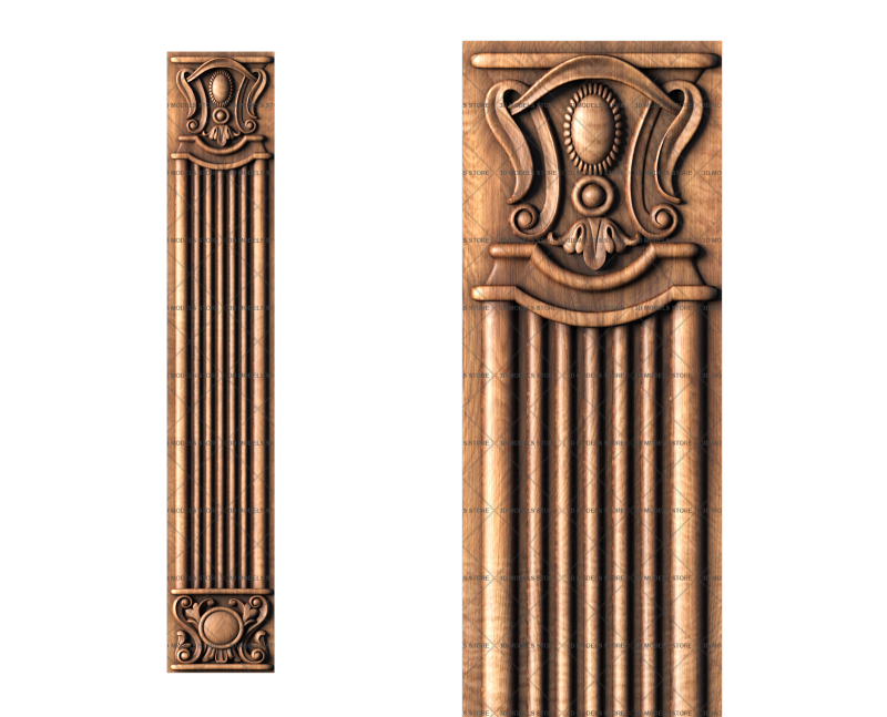 Pilasters, 3d models (stl)