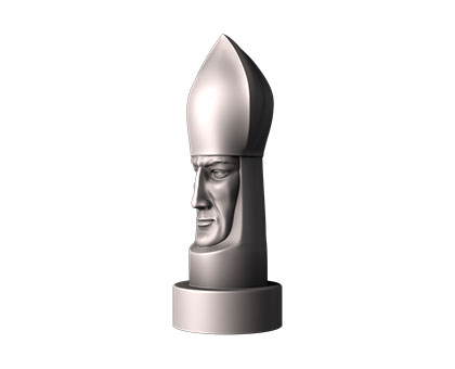 Chess piece - queen, 3d models (stl)