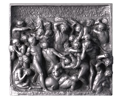 Battle of the Centaurs, 3d models (stl)