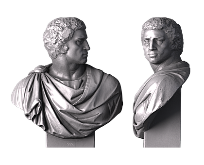 Bust of Brutus (Michelangelo), 3d models (stl)
