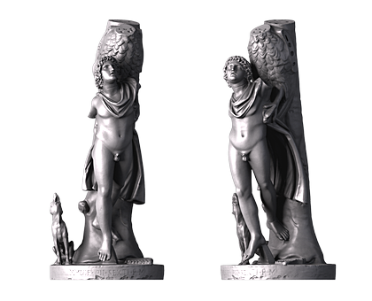 Ganymede, 3d models (stl)