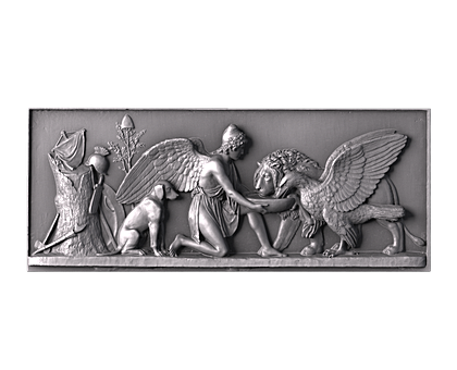 Allegory of Peace and Freedom, 3d models (stl)