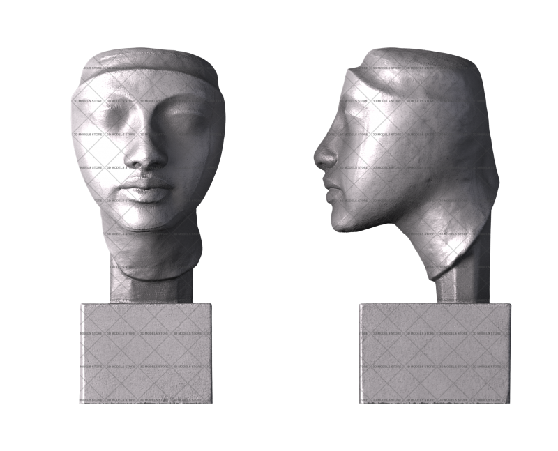 Princess, Daughter of Akhenaten Merytaten, 3d models (stl)
