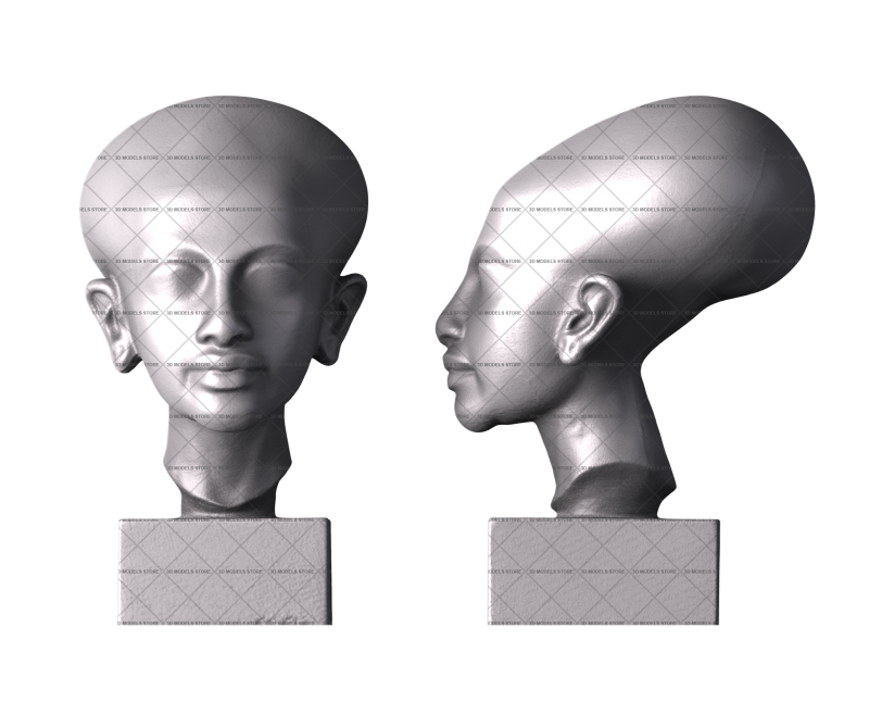 Princess of Amarna, 3d models (stl)