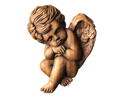 Angel, 3d models (stl)