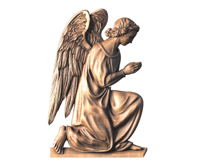 Angel, 3d models (stl)