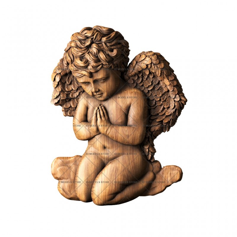 Angel, 3d models (stl)