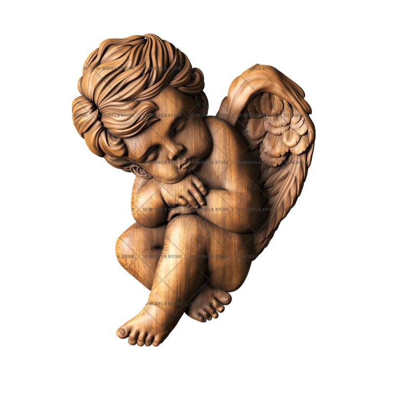 Angel, 3d models (stl)