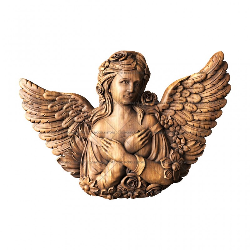 Angel, 3d models (stl)