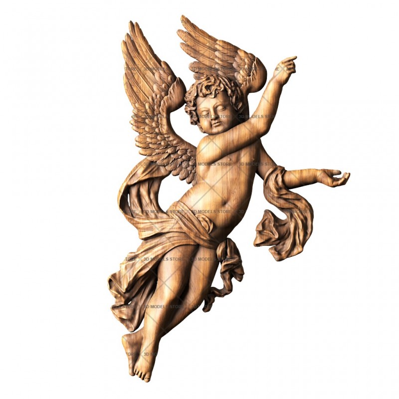 Angel, 3d models (stl)