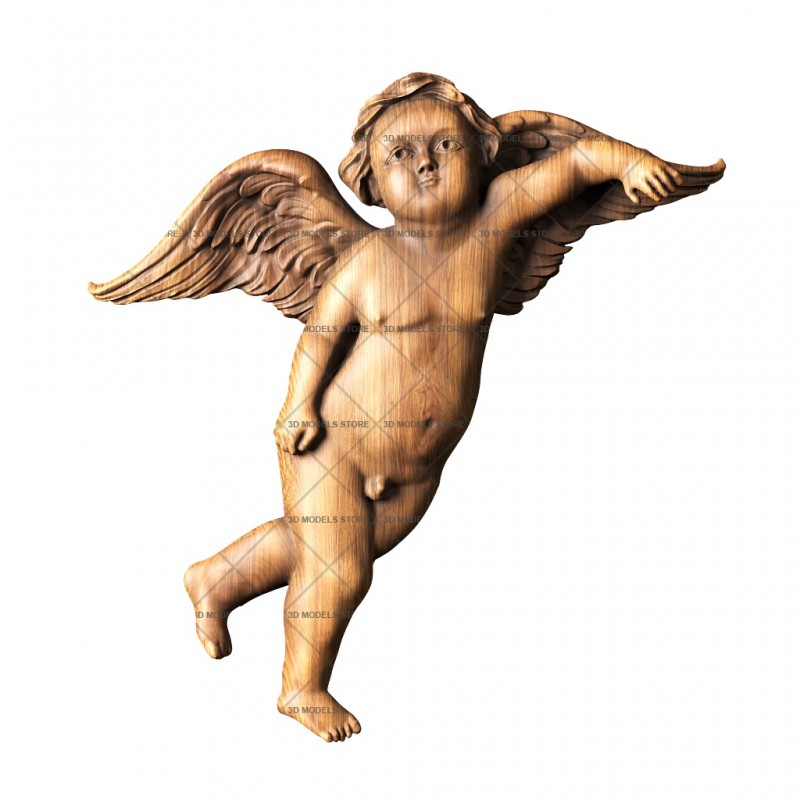 Angel, 3d models (stl)