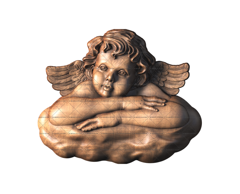 Angel, 3d models (stl)