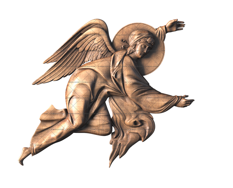 Angel, 3d models (stl)