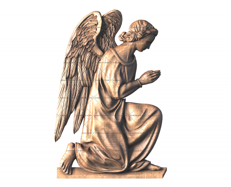 Angel, 3d models (stl)