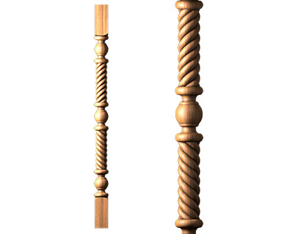 Baluster, 3d models (stl)