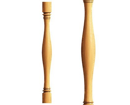 Baluster, 3d models (stl)