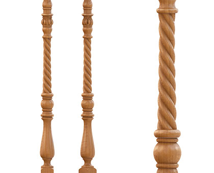 Baluster, 3d models (stl)