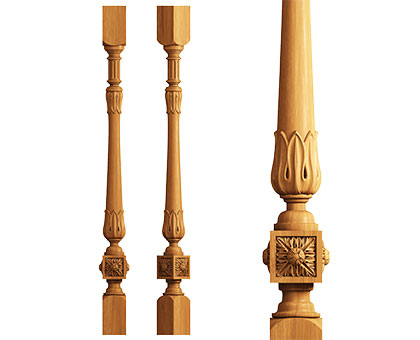 Baluster, 3d models (stl)