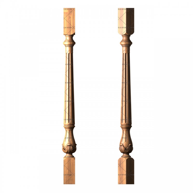 Baluster, 3d models (stl)