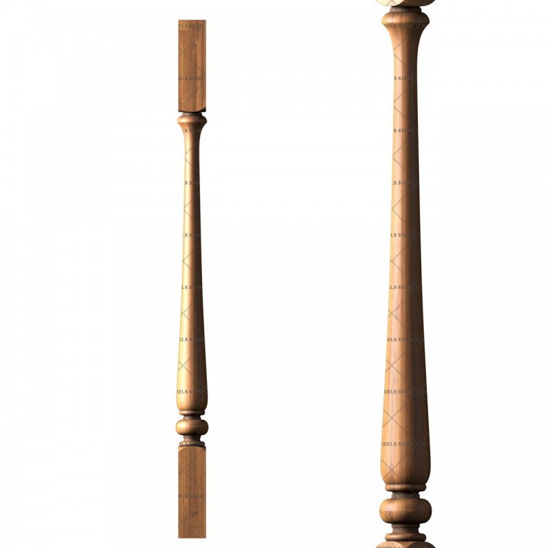 Baluster, 3d models (stl)