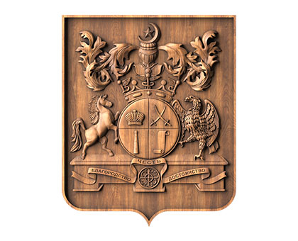 Coats of arms, 3d models (stl)