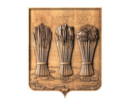 Coat of arms of the city of Penza, 3d models (stl)