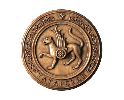 Emblem of Tatarstan, 3d models (stl)