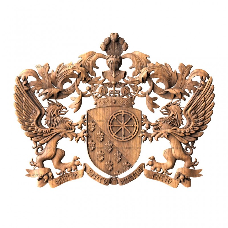 Coat of arms, 3d models (stl)