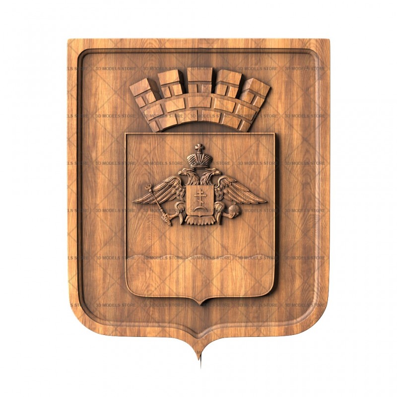 The arms of Novorossiysk, 3d models (stl)