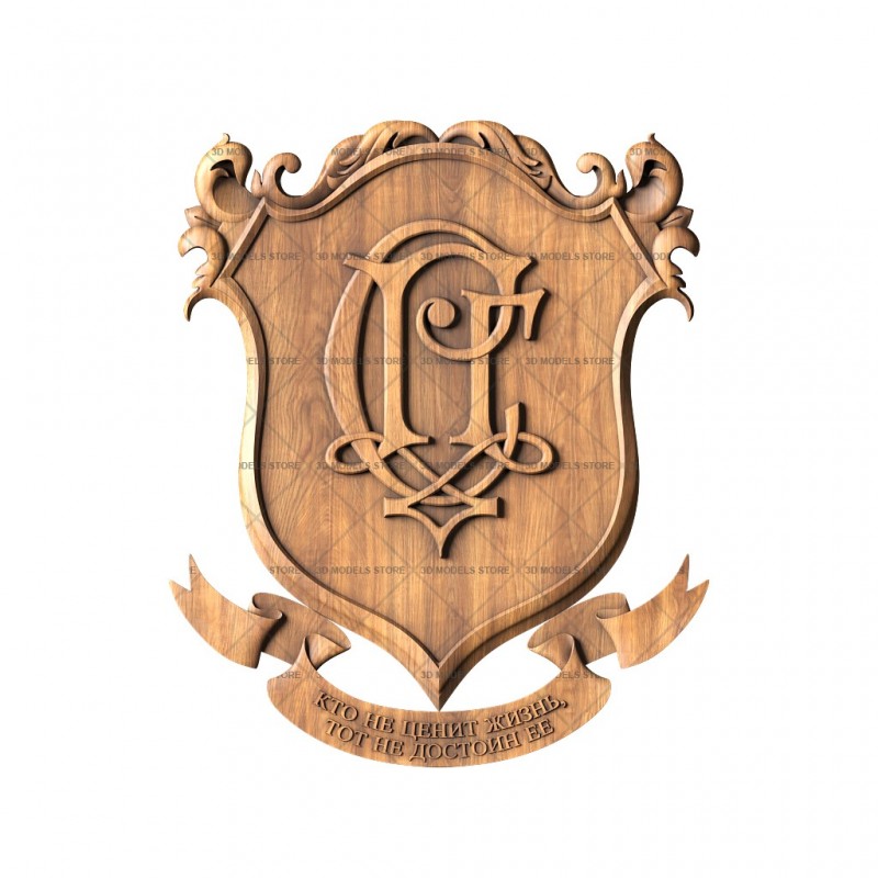 Coats of arms, 3d models (stl)