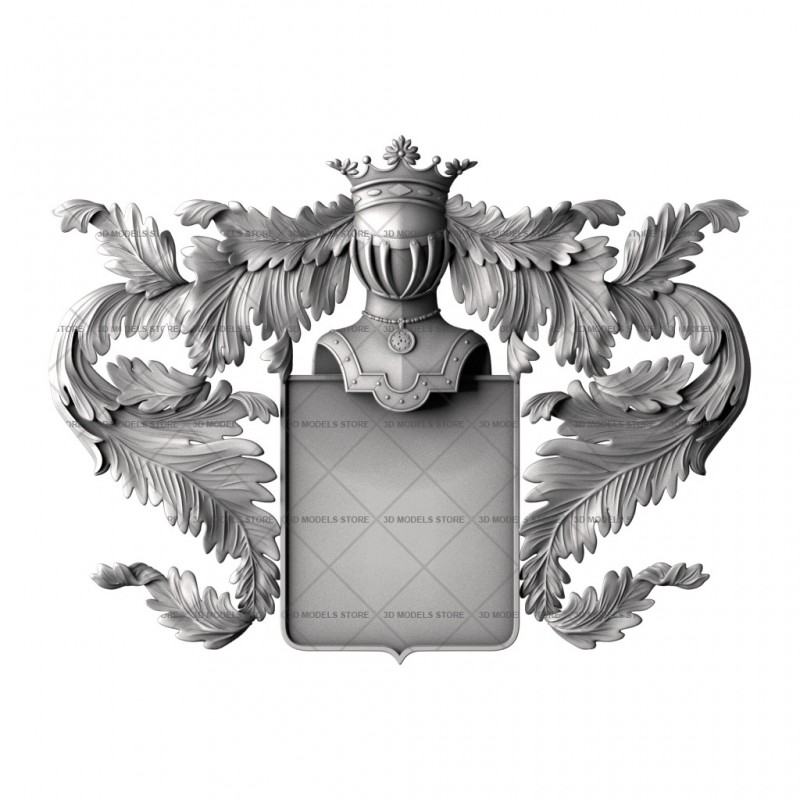 Coats of arms, 3d models (stl)