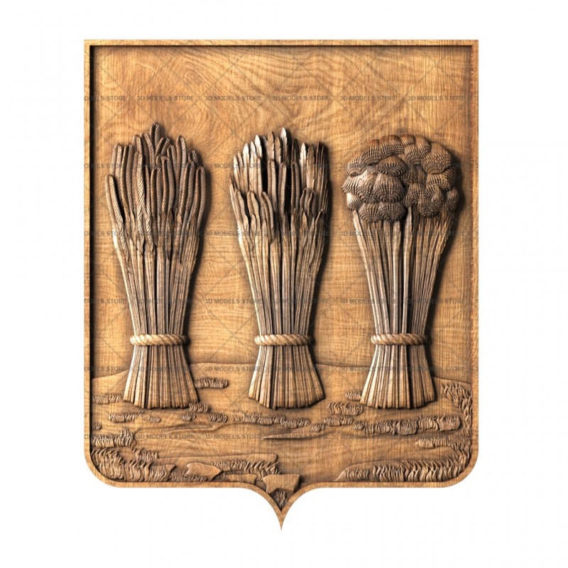 Coat of arms of the city of Penza, 3d models (stl)