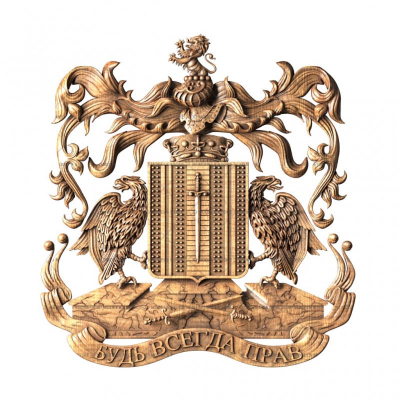 Coat of arms, 3d models (stl)