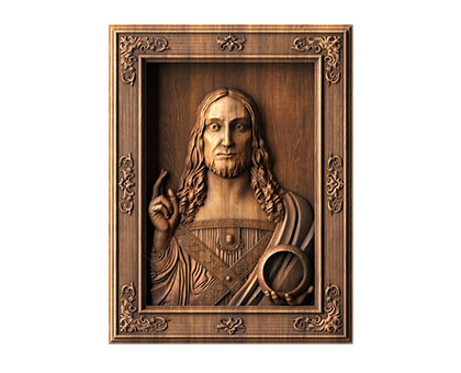 Icon Savior of the World, 3d models (stl)