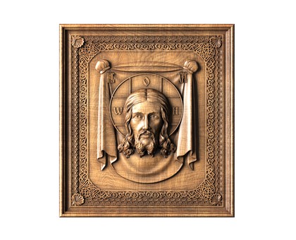 Icon of the Savior Not Made by Hands, 3d models (stl)