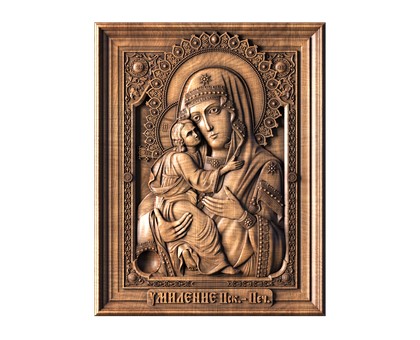 Icon The Pskov-Pechersk Icon of The Most Holy Mother of God, 3d models (stl)