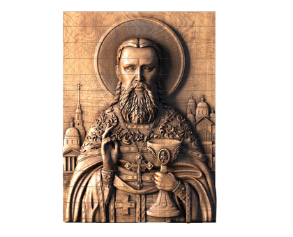 Icons of John of Kronstadt, 3d models (stl)