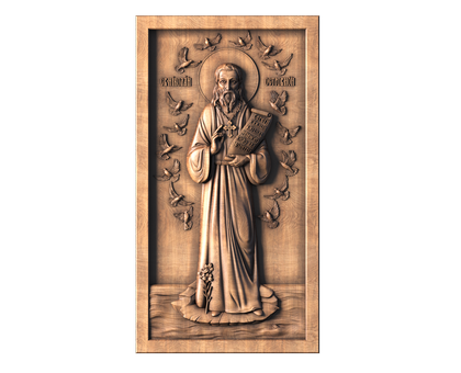 Icon of the Archpriest Nikolai (Nicholas) Guryanov, 3d models (stl)