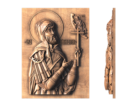 Icon of Saint Longinus the Centurion, 3d models (stl)