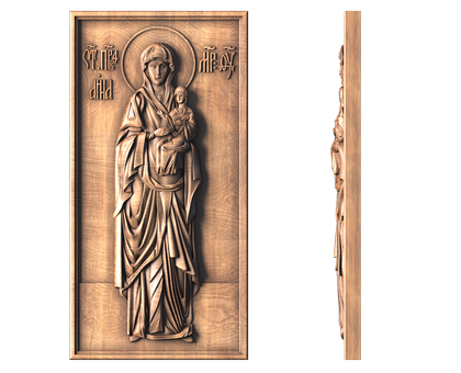 Holy Righteous Anna, mother of the Blessed Virgin Mary, 3d models (stl)